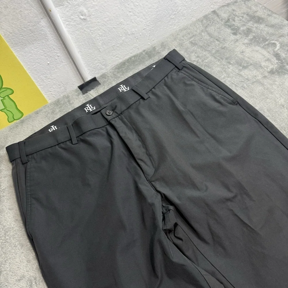 Polo Ralph Lauren Black Label Dress Pants Black Size 36x32 (34x30) Preppy Work